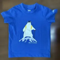 HELLY HANSEN シロクマ プリント Tシャツ 120cm ブルーのサムネイル