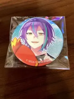 プロセカ　神代類　グリッター缶バッジ