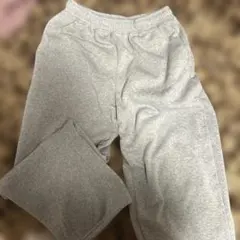 グレー スウェットパンツ ウエストゴム付き　y2k