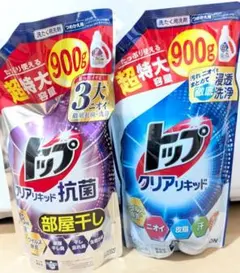超特大900g【2種セット】トップ クリアリキッド 部屋干し ニオイ 汗 皮脂のサムネイル