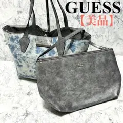 【美品】ゲス　ショルダーバッグ　トートバッグ　バンドバッグ　デニム