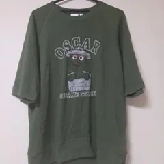GU　セサミストリート　オスカー　ユニセックス　LサイズTシャツ
