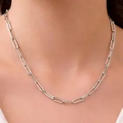 ★再再再入荷★大人気　ステンレス スクエア　デザイン　チェーン　ネックレスのサムネイル