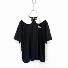【新品未使用】miumiu CLUB テニス　ラケット　Tシャツ　レディース org.jpg