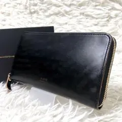 未使用 箱付 PORTER ポーター FILM 長財布 ラウンドファスナー 黒