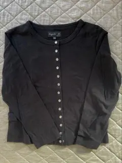 美品　スナップボタン　カーディガン　T2