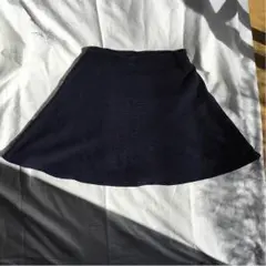 WORLD WIDE REPUBLICのネイビーのニットスカート