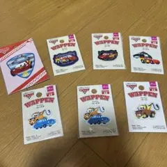 カーズキャラクター ワッペンセット 7点