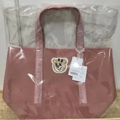 新品】FEILER オールドテディガール ワッペントートピンク 小