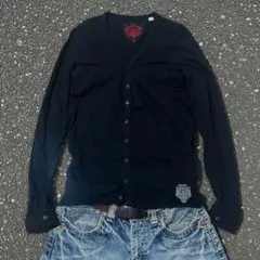 00s【archive】DIESEL cotton cardigan y2kのサムネイル