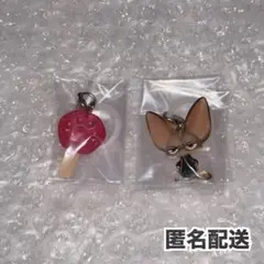 ズートピア　アイスキャンディー　フィニック　めじるしアクセサリー2点セット
