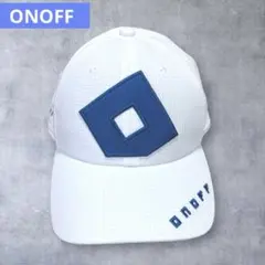 ONOFF オノフ ゴルフ キャップ 帽子 白のサムネイル