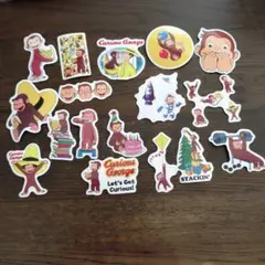 おさるのジョージ ステッカーセット シール