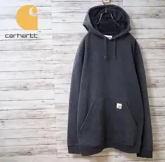 Carhartt スウェットパーカー 肉厚　刺繍ロゴ入り