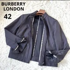 BURBERRY LONDON ブルゾン　ノバチェック　チャコールグレー　42