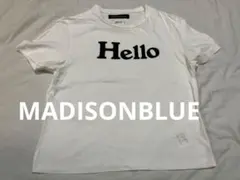 minon様専用 マディソンブルー H e l l oTシャツ ホワイト 美品 - メルカリ