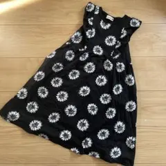 Branshes 花柄 ノースリーブワンピース 120