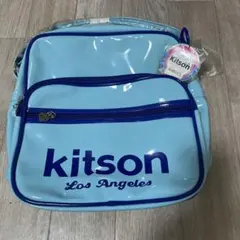 【 kitson】エナメルバッグ ライトブルー(新品タグ付き)のサムネイル