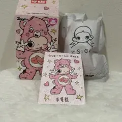 POPMART Zsiga X Carebears シリーズ　1番人気　love