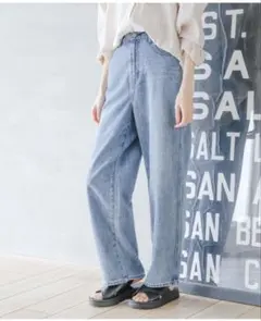 グローバルワーク　GOODデニムバギーパンツ　Sサイズ　961097