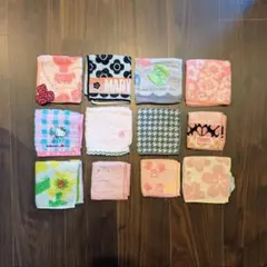 MARY QUANT 花柄ハンカチ いろいろ 12枚