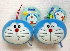 ドラえもん フェイスマスコット ラウンドワン限定 2個セット