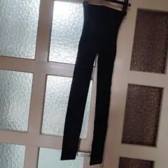 レギンス、着圧、伸縮、柔らかい、冬 Ｍ〜L黒、ヒップUPトレンカ