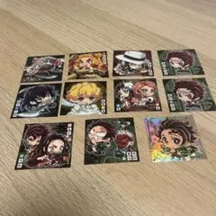 〇鬼滅の刃 ウエハース ステッカー 11枚セット〇