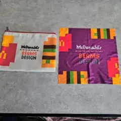 マクドナルド 2025 ポーチ＆クロス