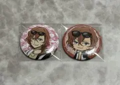 文豪ストレイドッグスわん!コラボ 缶バッジ2種 中原中也 - メルカリ