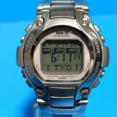 新品電池 稼働 G-SHOCK MR-G メンズ クォーツ フルメタル ネイビー 