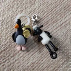 ひつじのショーン ゆらゆらつながるマスコット & めじるしアクセサリー