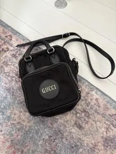 期間限定‼️1万円引きしました♡GUCCI ブラック ナイロン ショルダーバッグ