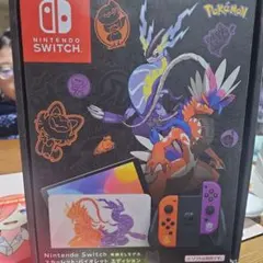 Switch Nintendo Switch 有機ELモデル スカーレット・バ…