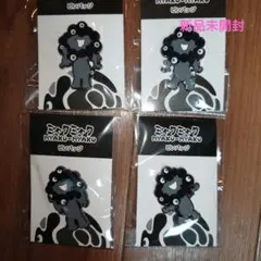 万博EXPO2025 黒ミャクミャク ピンバッジABCD　4種類セット‼️