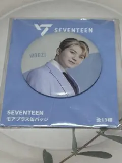 SEVENTEEN WOOZI ウジ モアプラス 缶バッジ