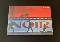 東方神起　ユノ　ソロアルバムNOIR Uncut ver未開封