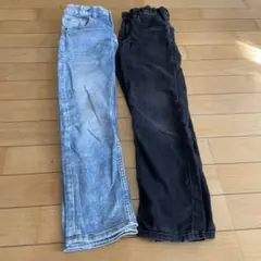 H&M テーパード＆スキニーフィットジーンズ 2点セット