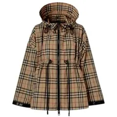 BURBERRY バーバリー アウター チェック ドローストリング ジャケットのサムネイル