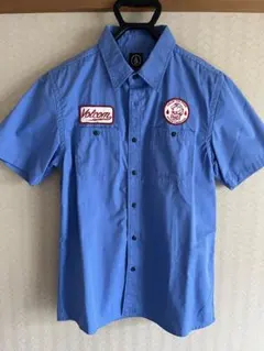 Volcom 半袖シャツ M 青のサムネイル