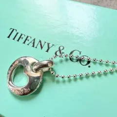Tiffany&Co. オープンハート　ネックレス シルバー 925