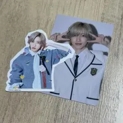 なにわ男子 HARDWORK ファミクラ盤 道枝駿佑トレカ フレークシール