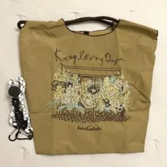 【新品】Ball&Chain 刺繍エコバッグ ブラウン 袋あり