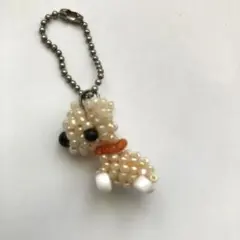 ビーズ犬　ハンドメイド