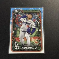 山本由伸 2024 Topps Holiday ホリデールーキーカード