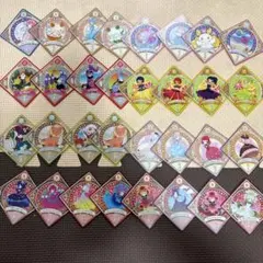 アイカツプラネットスイング32枚セット　ハナ、ルリ、ビート、シオリ、アン、ローズ