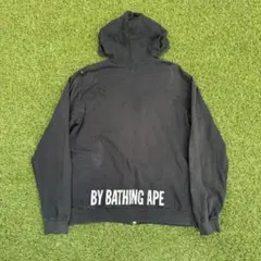 483 BAPE hoodie L black BY BATHING APEのサムネイル