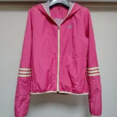 【adidas】 ウィンドブレーカー【М】ピンク