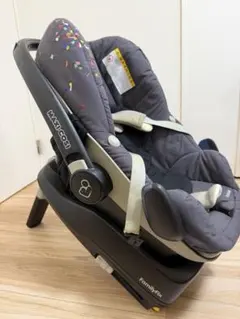 【美品】マキシコシ ペブルプラス＋FAMILYFIX ONE 新生児OK 洗濯済 美品】マキシコシ ペブルプラス＋FAMILYFIX ONE 新生児OK 洗濯済