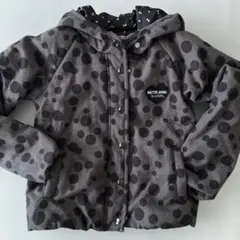 SISTER JENNI ドット柄ジャケット グレー 140cm